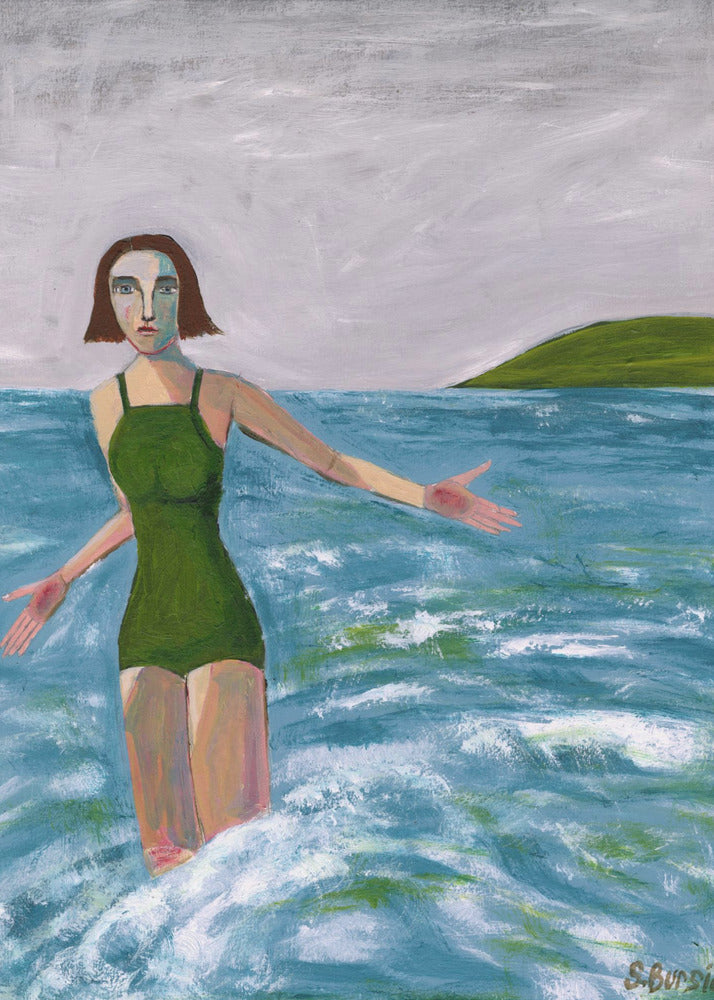 Woman by the sea | Poster
