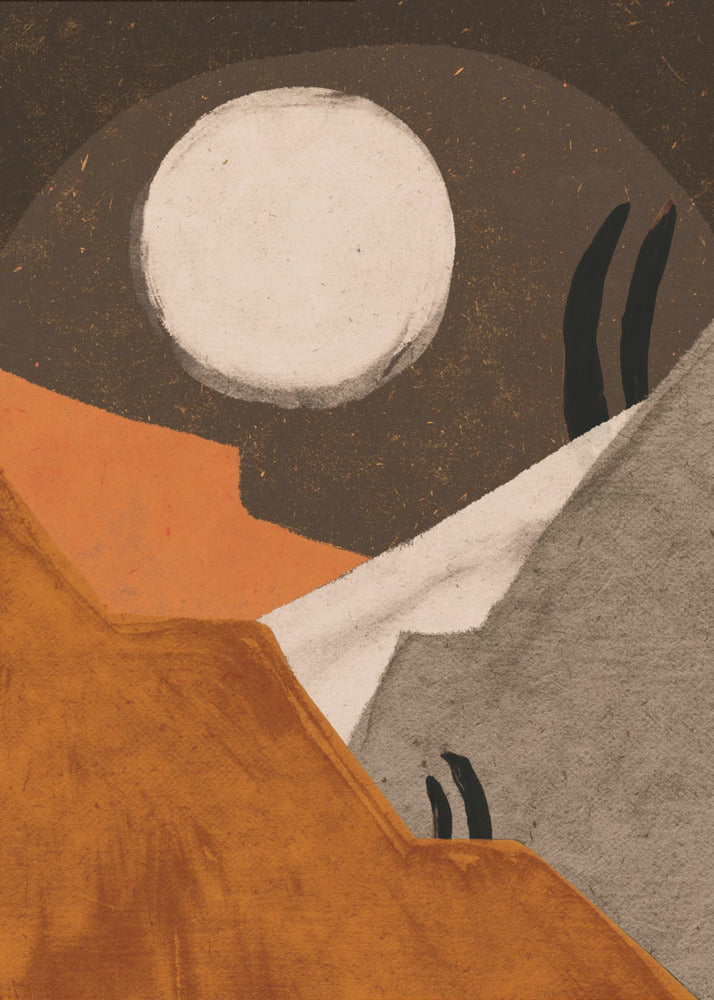 Mondlandschaft | Poster