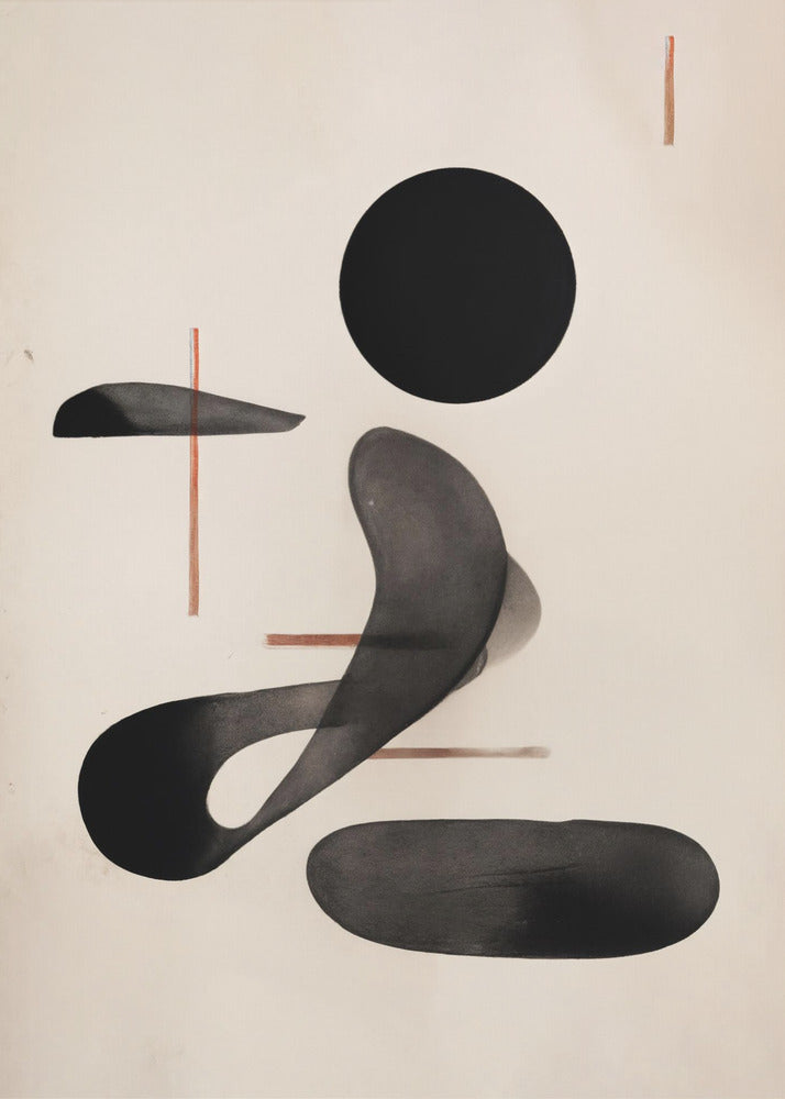 Abstrakte Flowforms | Poster