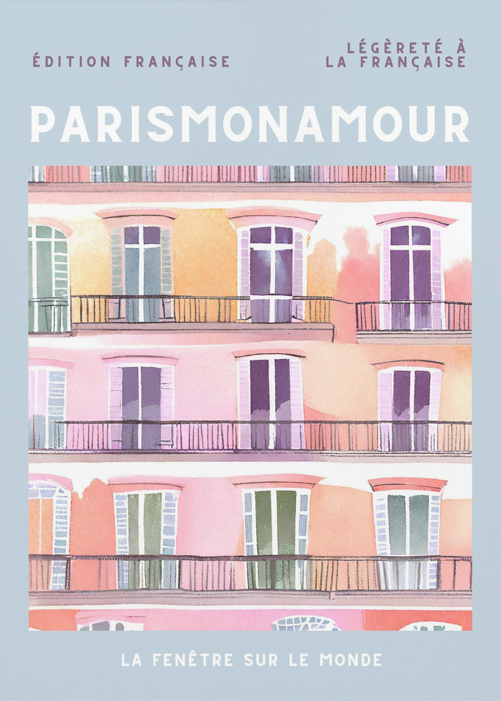 Paris, meine Liebe | Leinwand