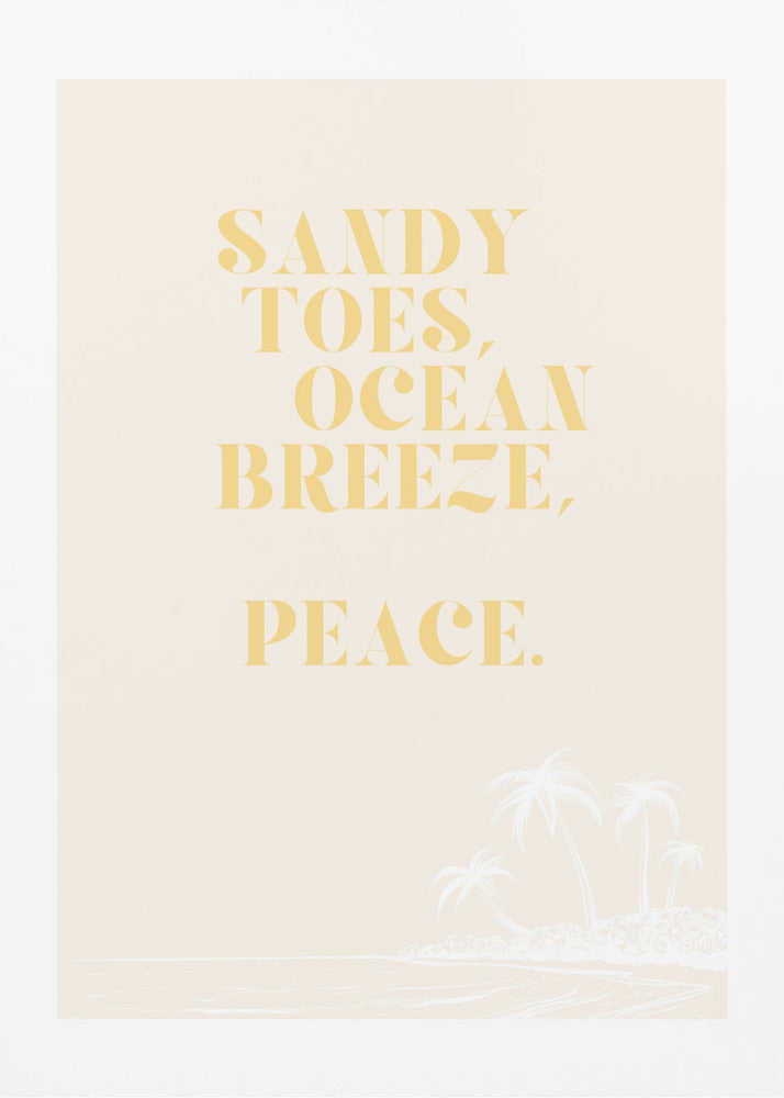 Meeresbrise, Frieden | Poster