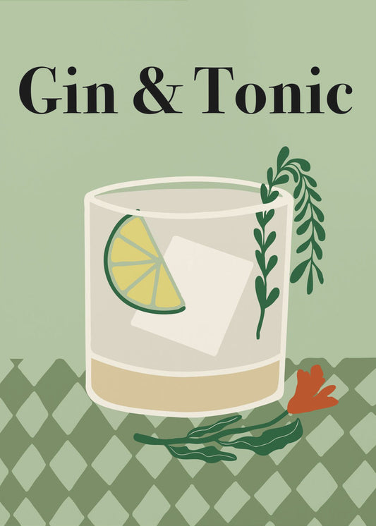 Gin & Tonic | Leinwand