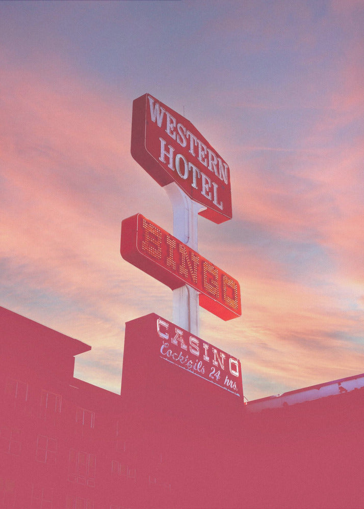 Las Vegas Western Hotel | Poster