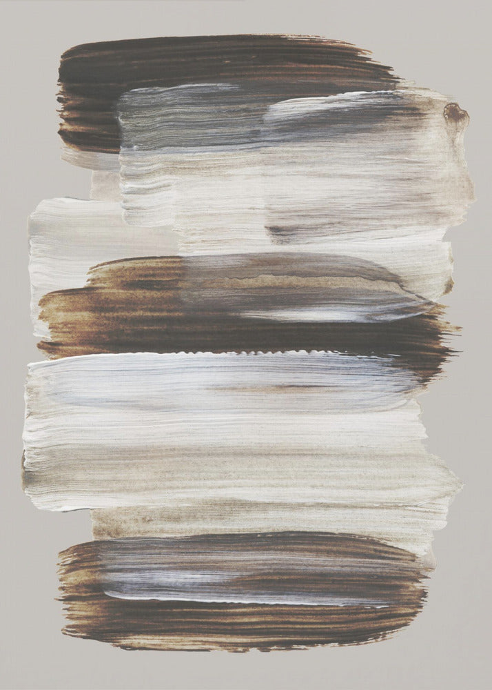 Abstract Brush Strokes 108 | Poster
