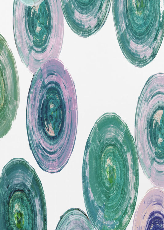 Spinnende Wirbel 1 | Poster