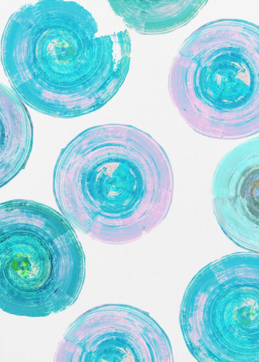 Spinning Whirls 3 | Canvas