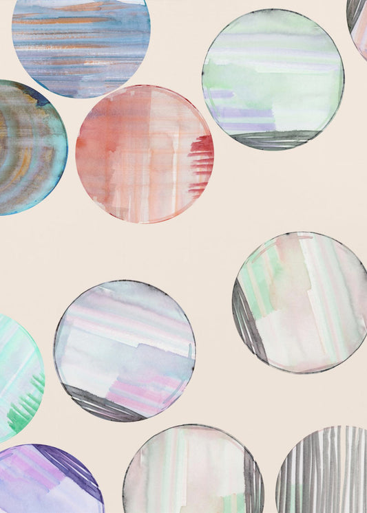 Schutzkreise 1 | Leinwand