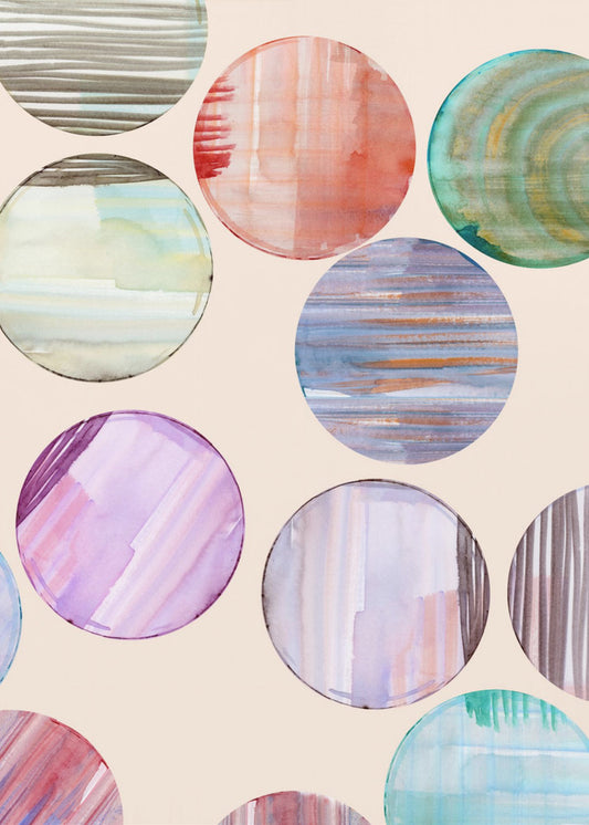 Schutzkreise 3 | Leinwand