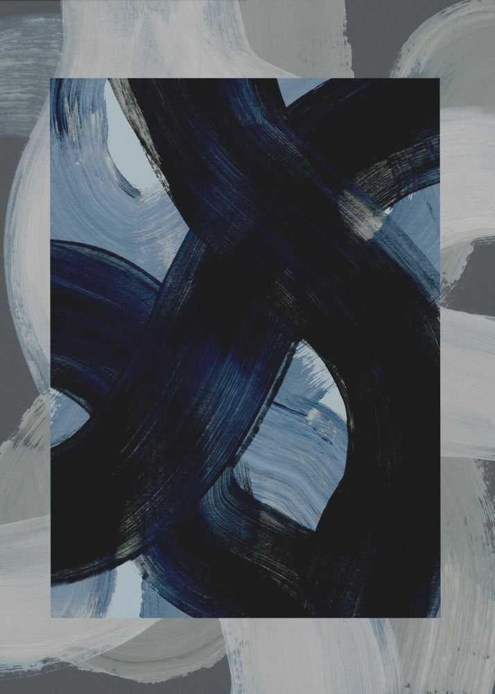 Abstract Brush Strokes 150x | Poster