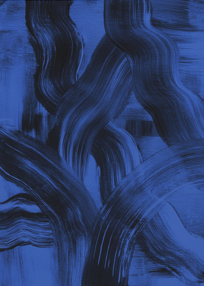Abstract Brush Strokes 126X | Poster