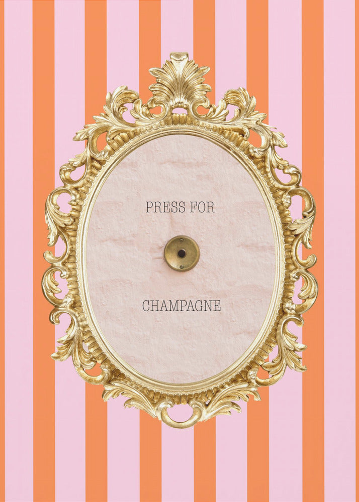 Champagnerrosaorange Verhältnis2x3 | Poster