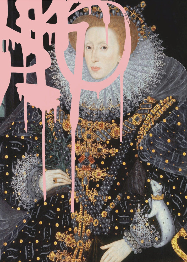 Elizabethpaintpink Verhältnis 2x3 | Leinwand