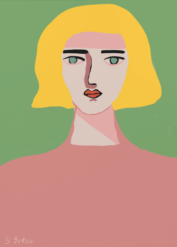 Blond | Leinwand