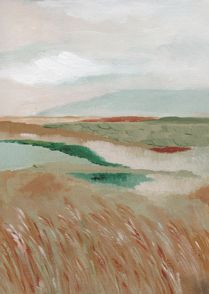 Weizenwiese ll | Leinwand