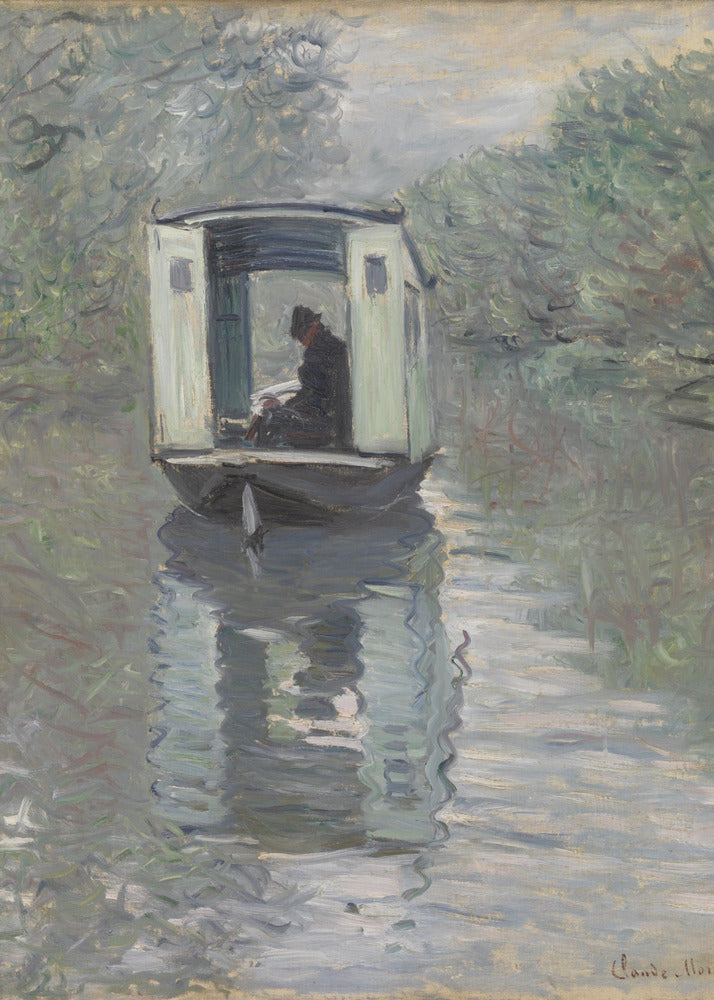 Das Studioboot (le Bateau Atelier) | Leinwand
