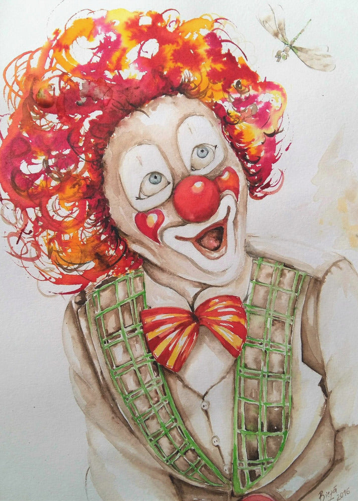 Clown | Leinwand