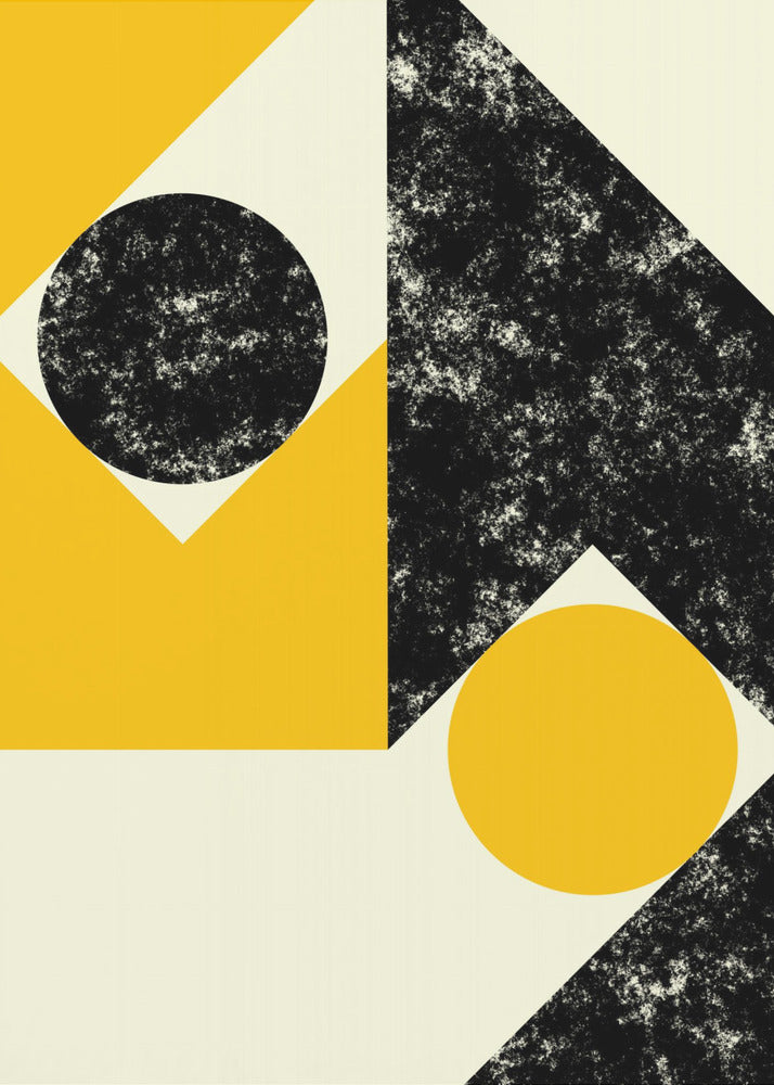 Kräftige geometrische Formen | Poster