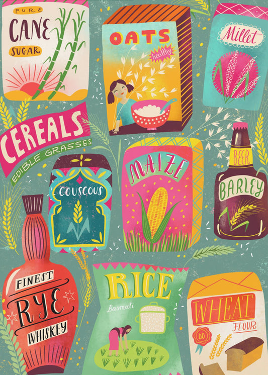 Colorful Cereal Chart | Canvas