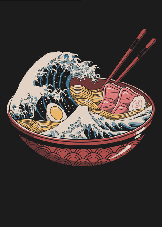 Great Ramen Wave | Canvas