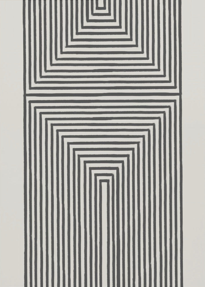 Geometrische Echos | Leinwand
