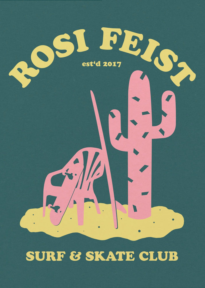 Rosi Feist Surf and Skate Club | Poster