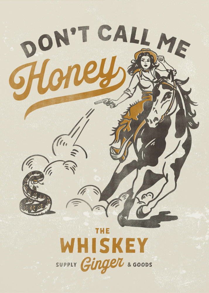 Dont Honey Druck 2 | Leinwand