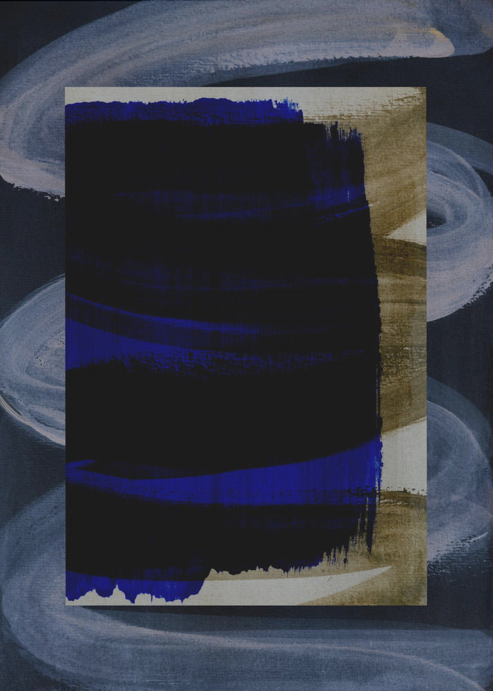 Abstract Brush Strokes 165 | Poster