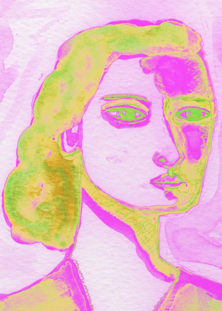 Ich bin eine Frau in Lila | Poster