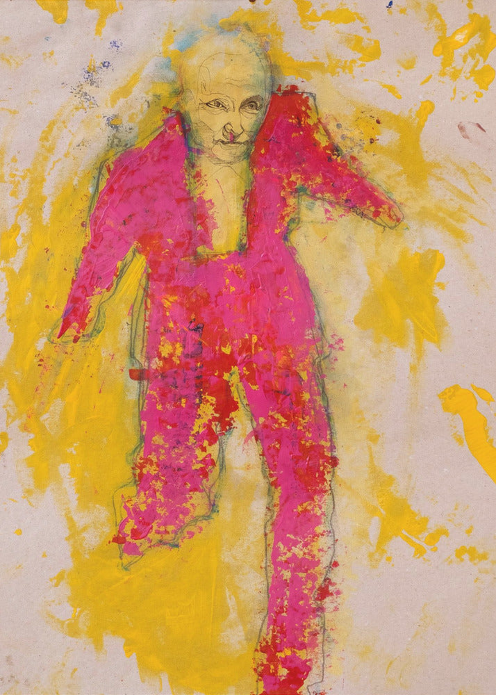 Laufender Mann | Leinwand