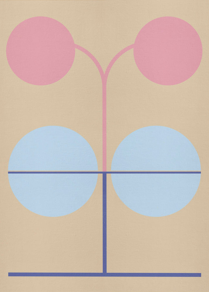 Blumengeometrie 11 | Poster
