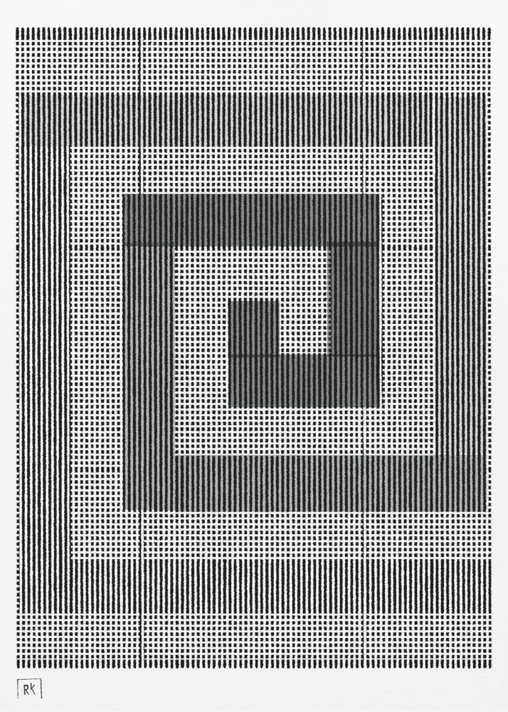 Muster Stoff inspiriert 2b | Poster
