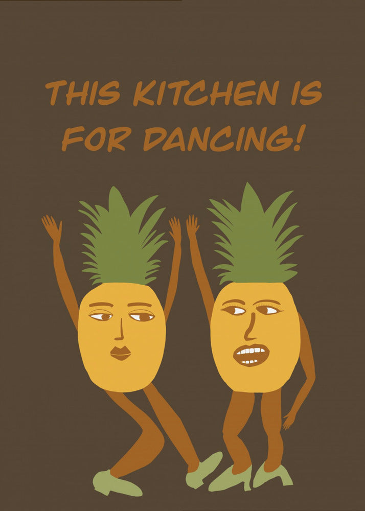 Tanzende Ananas | Poster