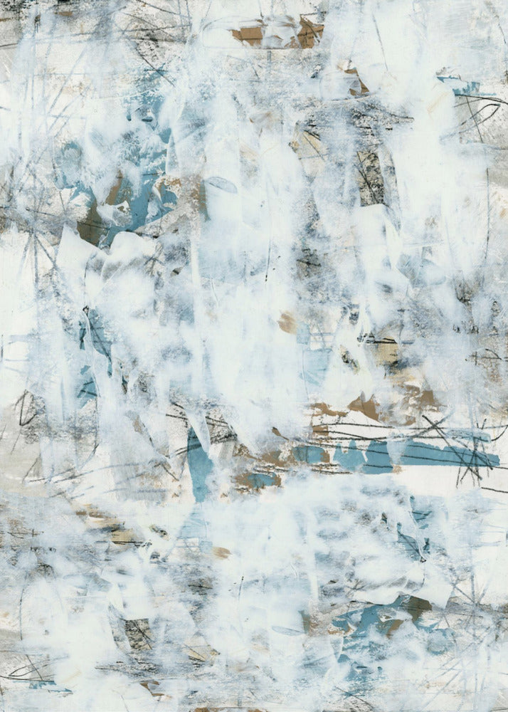 Abstract White Mist 2 | Poster
