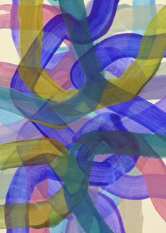 Cobalt Shuffling 1 | Poster