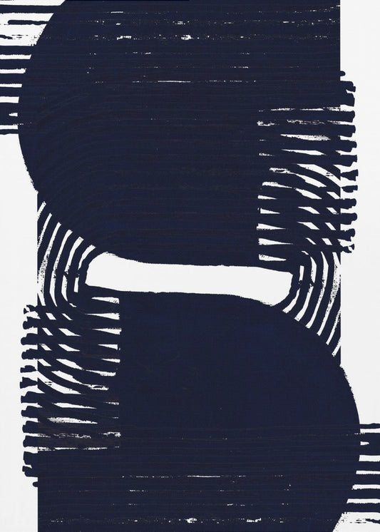 Abstrakte, kräftige Formen 2 | Poster