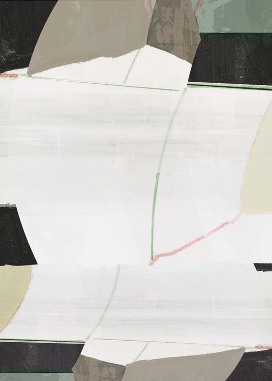 Abstrakter Raum 1 | Leinwand