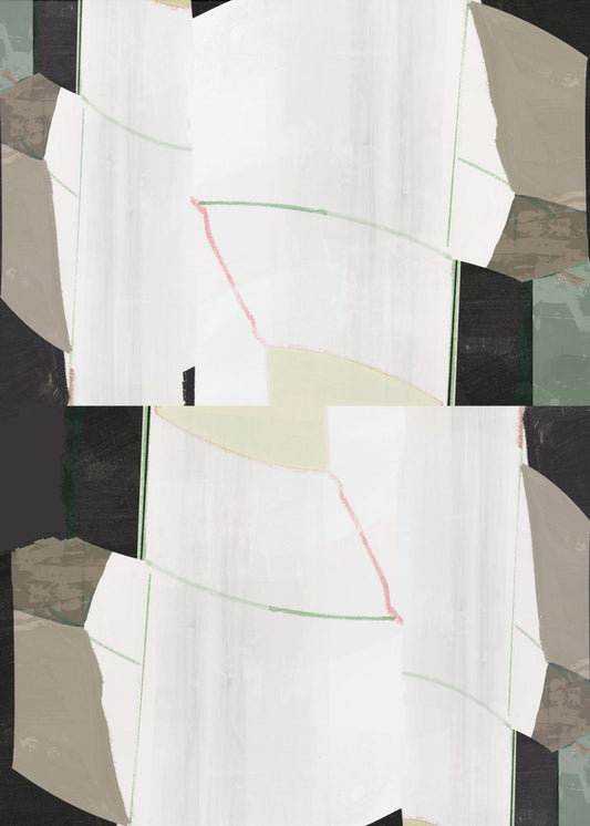 Abstrakter Raum 2 | Leinwand