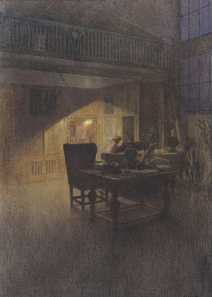 At the Piano | Canvas
