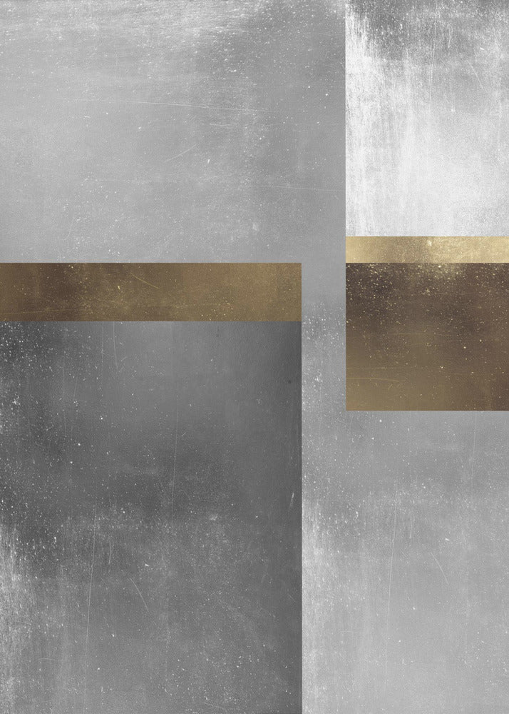 Gold- und Silbertexturen 6 | Leinwand