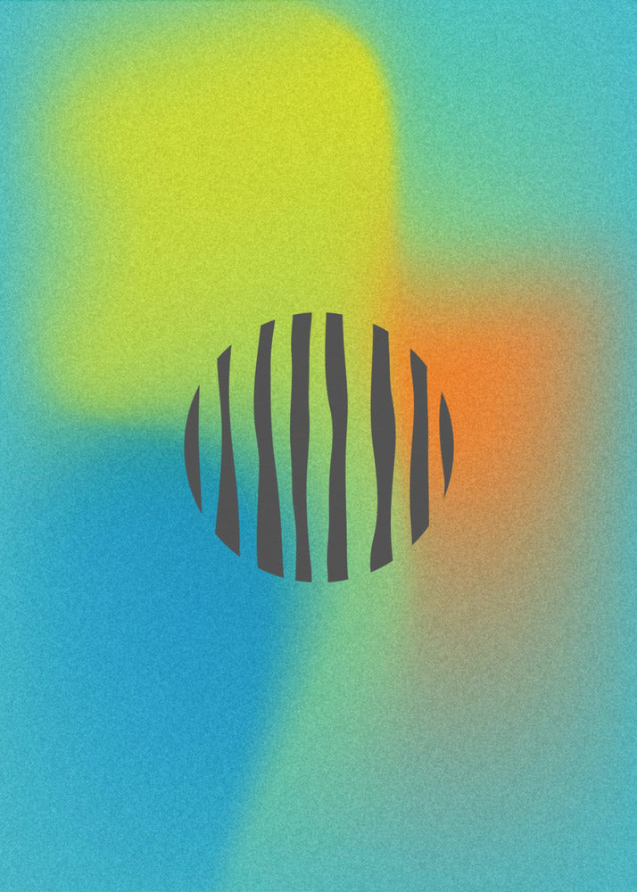 Bunte Echos | Leinwand
