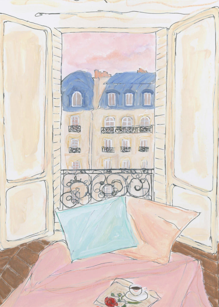 Gemütliche Wohnung in Paris | Leinwand