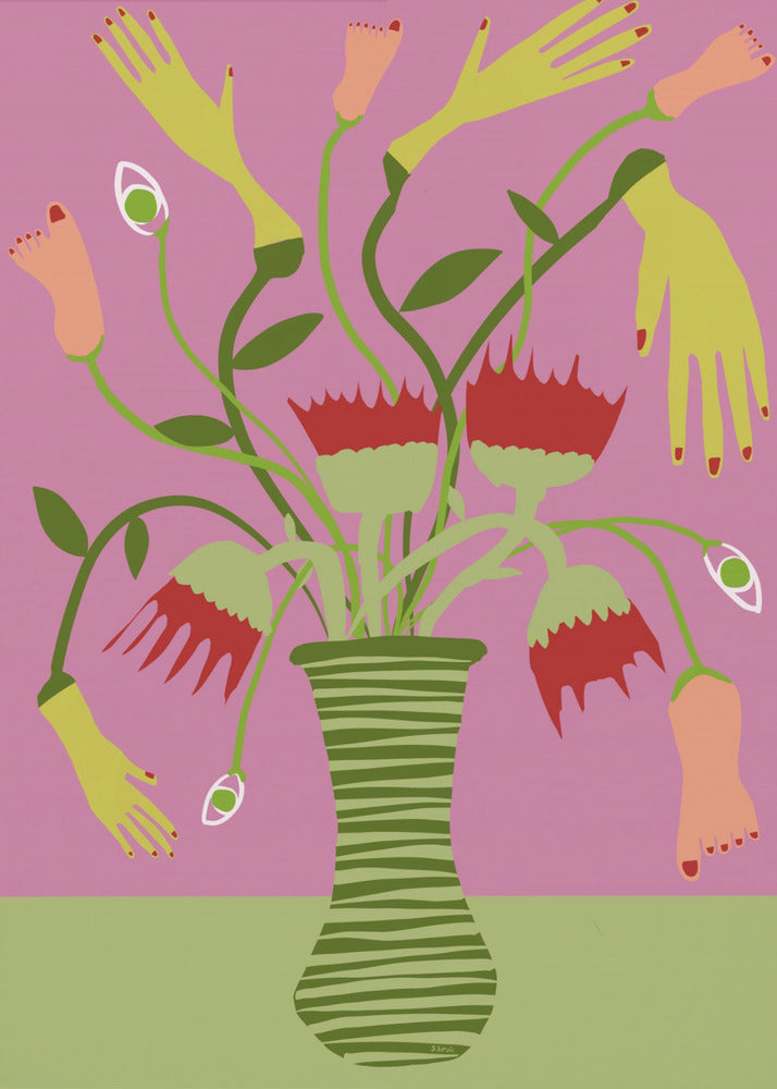 Die seltsame Vase | Poster