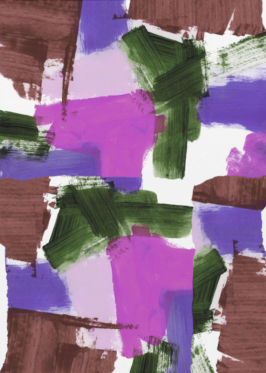 Deep Shades Abstract 2 | Poster