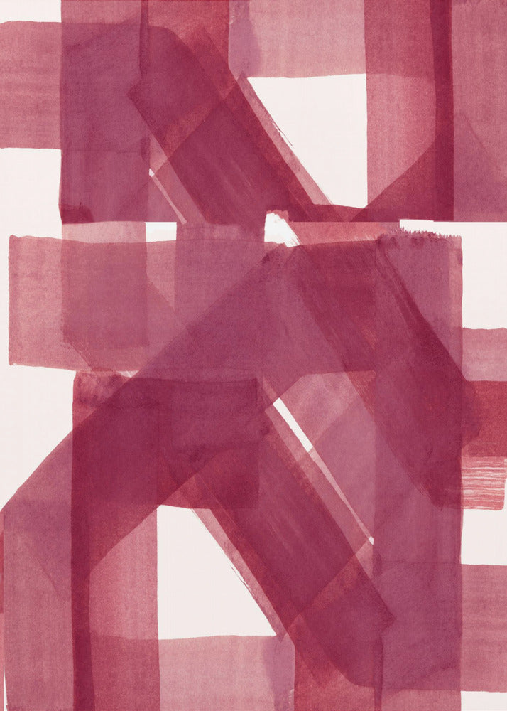 Abstract Windsor Wine 1 | Canvas