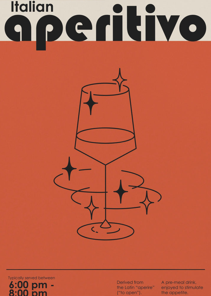 Italienischer Aperitivo | Poster