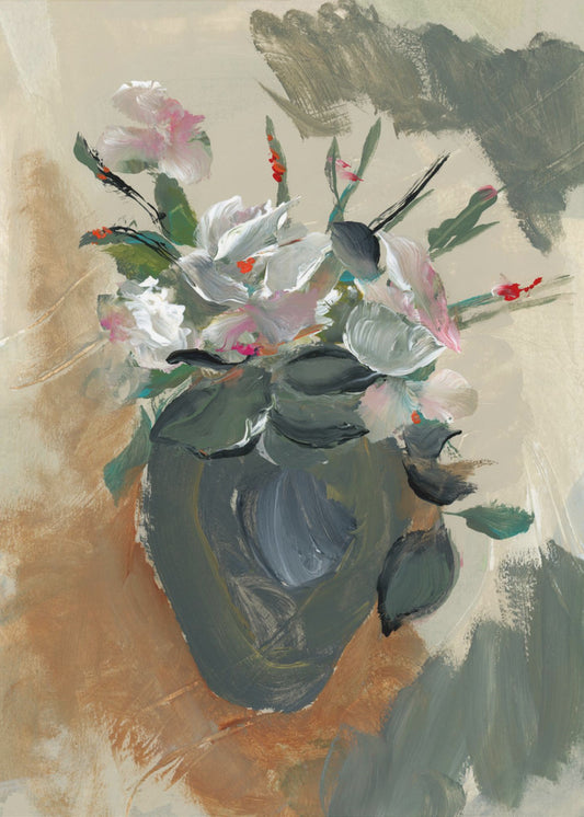 Fiori in einem Gefäß Nr. 1 | Poster