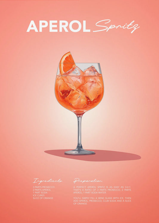 Aperol Spritz Rezept | Poster