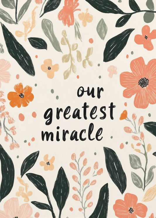 Floral Miracle | Poster