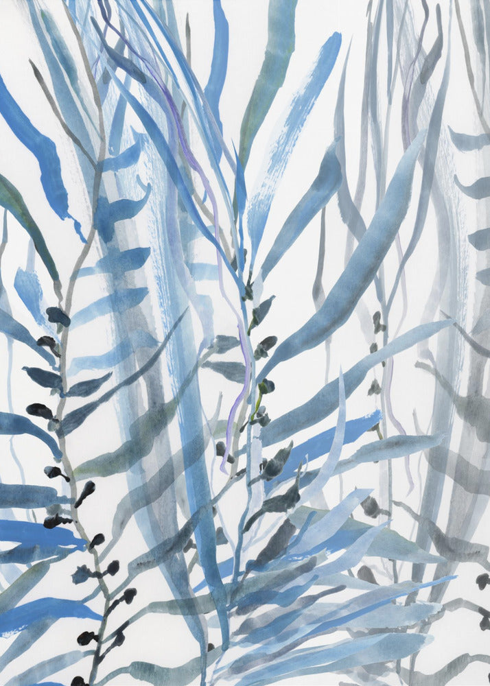 Blue Seaweed No2 | Canvas