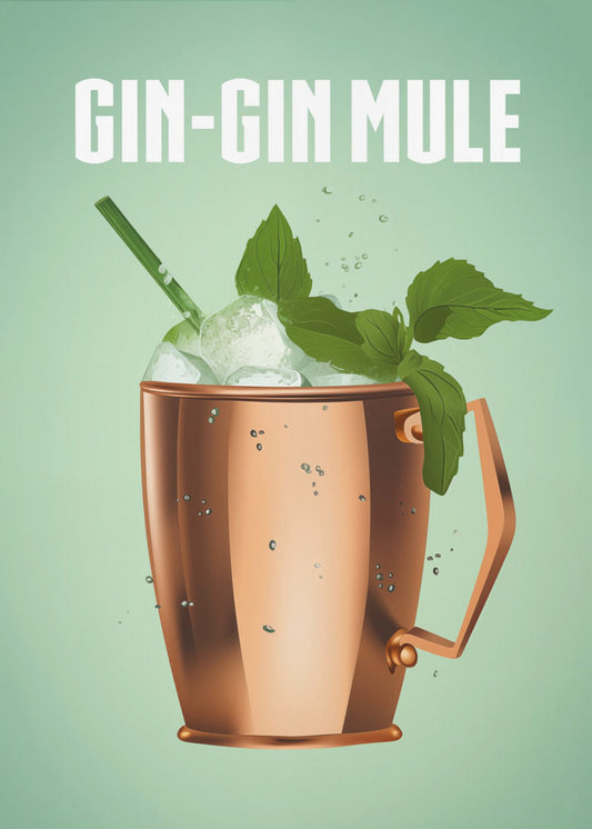 Gin Gin Mule Kupfer | Leinwand